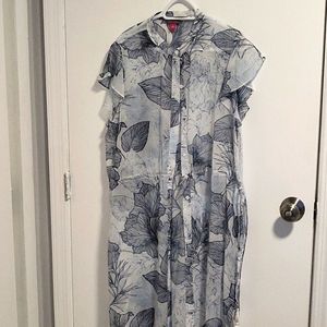 Vince Camuto - sheer tunic